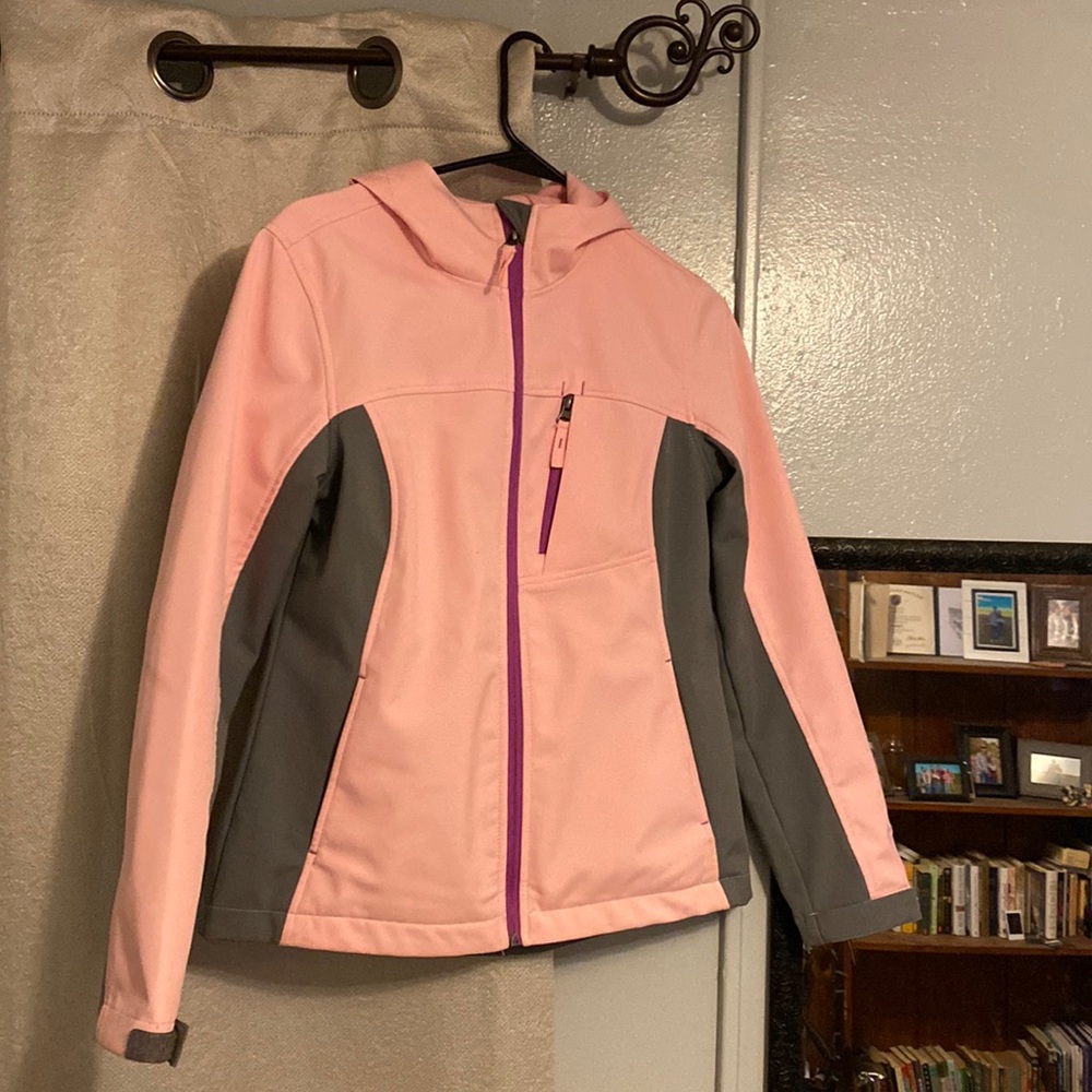 Pink soft shell jacket!